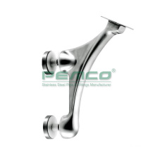 Pj-B526 Nice Stainless Steel Corner Pipe Handrail Fixed Glass Mount Bracket Fittings